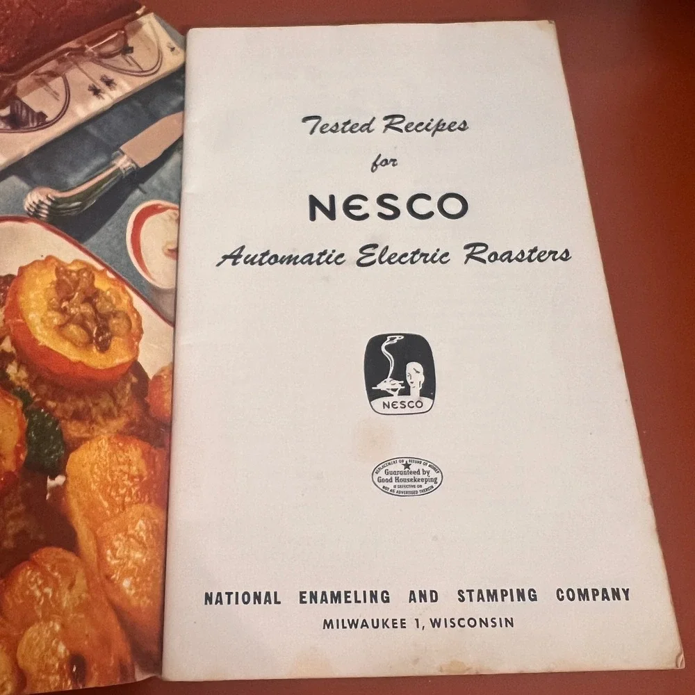 Vtg Nesco Nescomatic Cooking Recipe Book Instruction Manual Model 125 Roaster